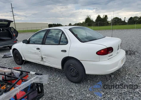 2001 Chevrolet Cavalier Base from USA, damaged, VIN 1G1JC524417159999